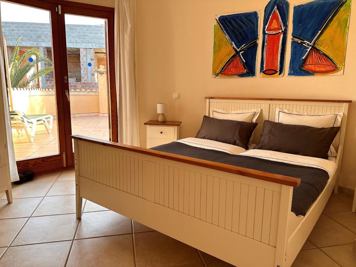 Villa Sanchez In Strandnahe Mit Pool, Jacuzzi, Klima, Wifi, Gas Bbq Santanyí Exterior foto