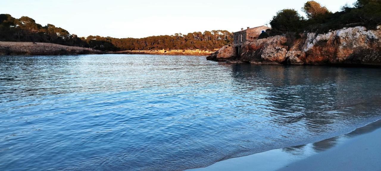 Villa Sanchez In Strandnahe Mit Pool, Jacuzzi, Klima, Wifi, Gas Bbq Santanyí Exterior foto
